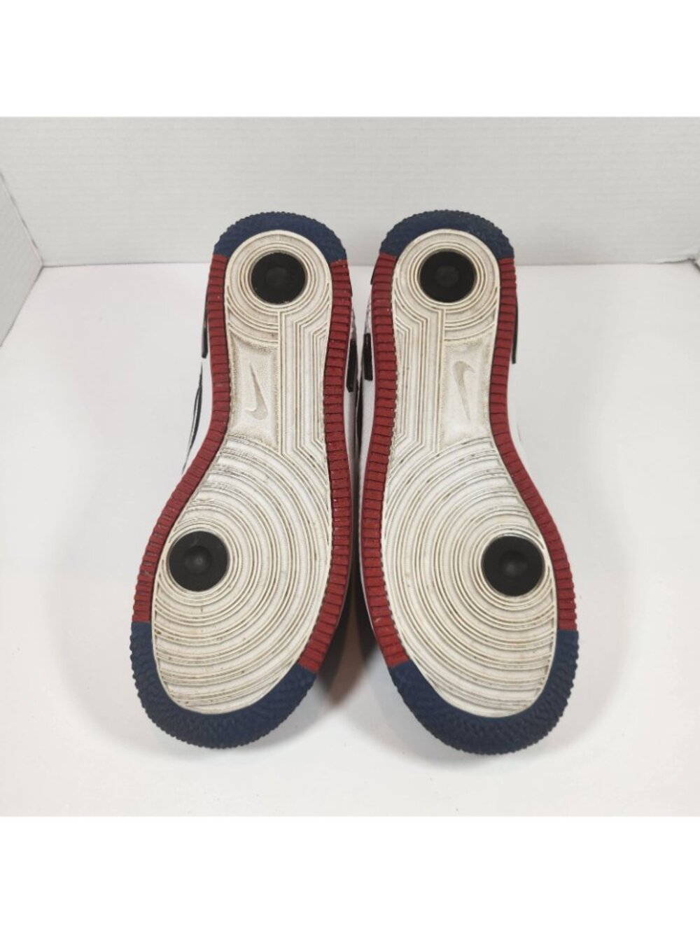Nike Air Force 1 Low React D/MS/X USA Black Shoes Sneakers Mens US 8 UK 7 EURO41 - Picture 9 of 11